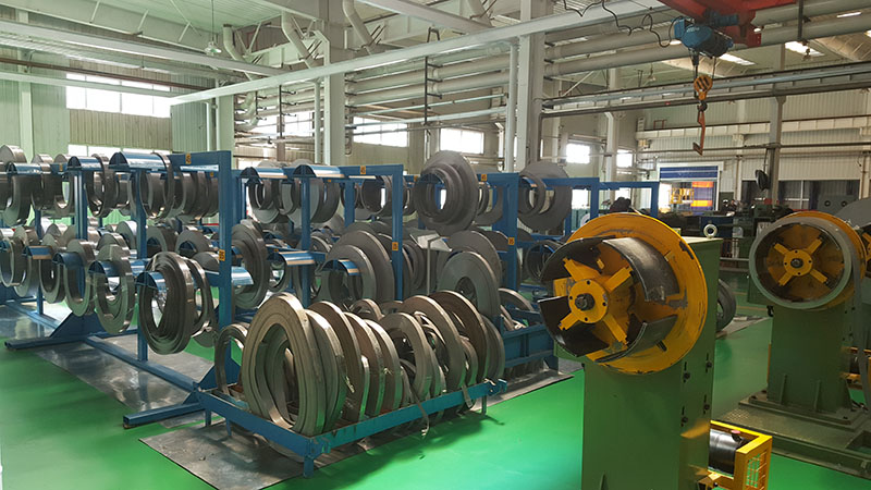 Electrical steel rolling shear line sample